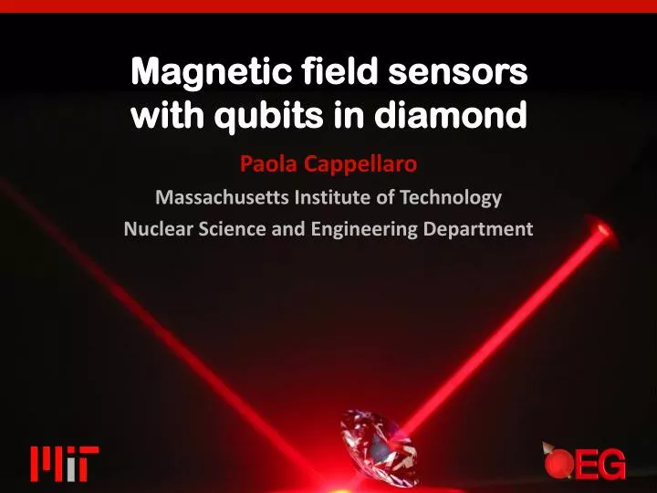 magnetic field sensors with qubits in diamond
