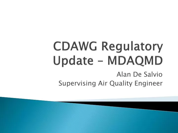 cdawg regulatory update mdaqmd