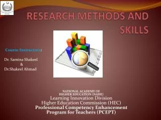 RESEARCH METHODS AND SKILLS