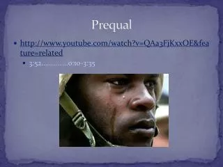 Prequal