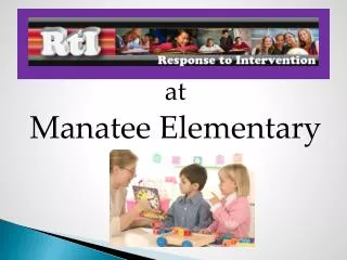 at Manatee Elementary