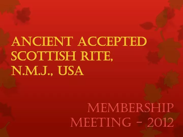 ancient accepted scottish rite n m j usa