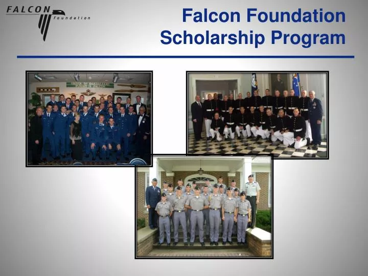 falcon foundation scholarship program