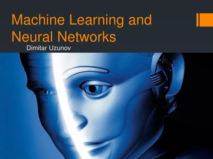 machine learning and neural networks