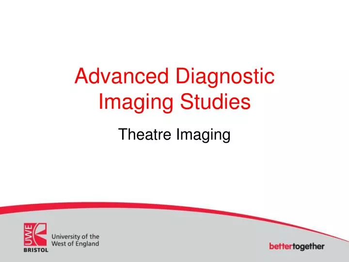 advanced diagnostic imaging studies