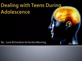 Dealing with Teens During Adolescence