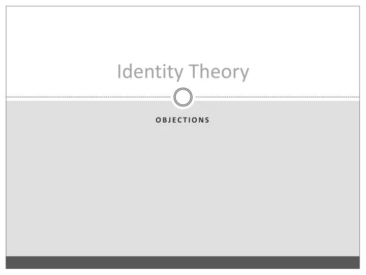 identity theory