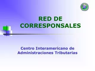 RED DE CORRESPONSALES