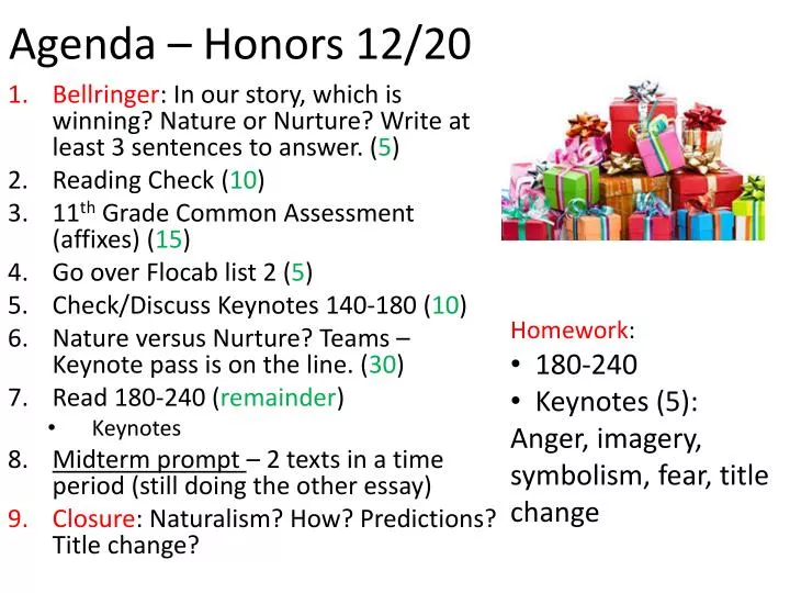 agenda honors 12 20