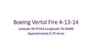 Boeing Vertol Fire 4-13-14