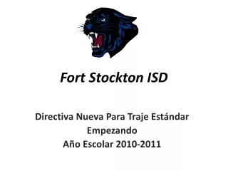 fort stockton isd