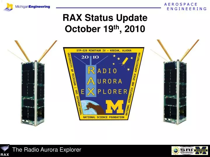rax status update october 19 th 2010