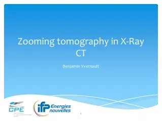 Zooming tomography in X-Ray CT