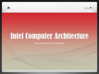 Intel Computer Architecture
