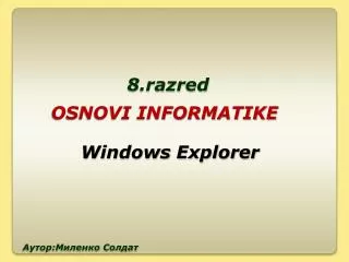 8 razred