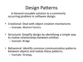 Design Patterns