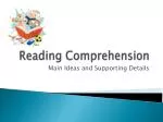 Reading Comprehension - slide 1