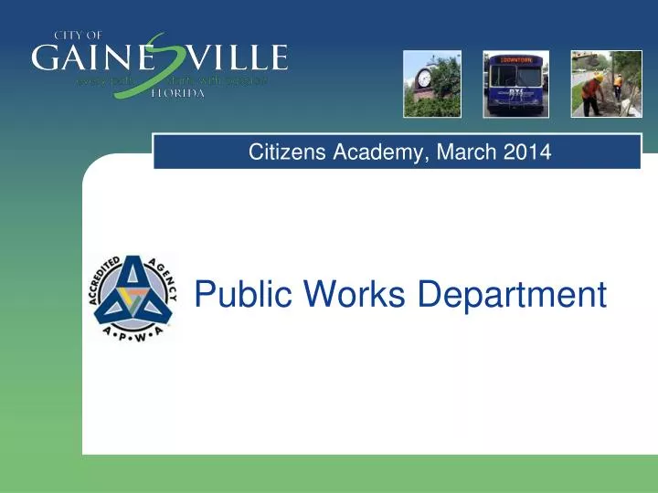 citizens academy march 2014