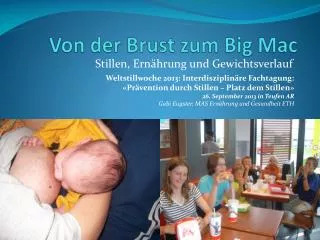 von der brust zum big mac