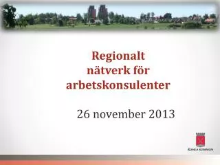 regionalt n tverk f r arbetskonsulenter