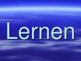 lernen