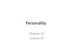 Personality