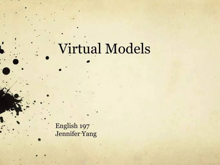 virtual models