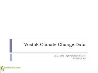 Vostok Climate Change Data
