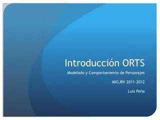 introducci n orts