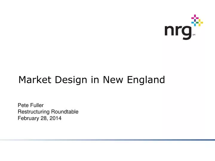 market design in new england