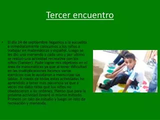 tercer encuentro