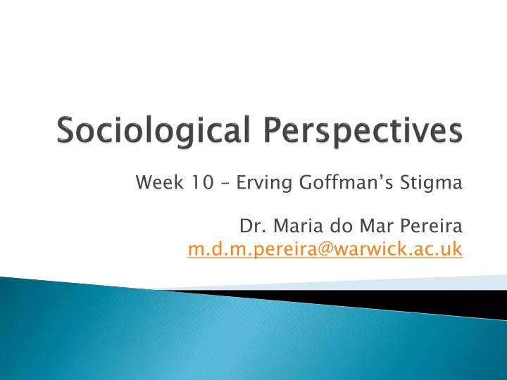 sociological perspectives