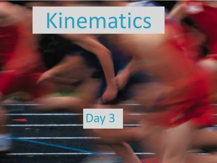 kinematics