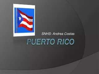 snhs andrea costas