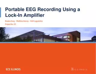 Portable EEG Recording Using a Lock-In Amplifier
