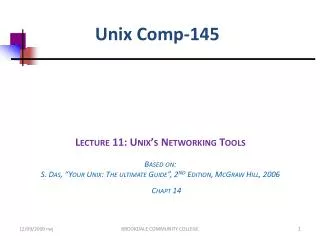 Unix Comp-145