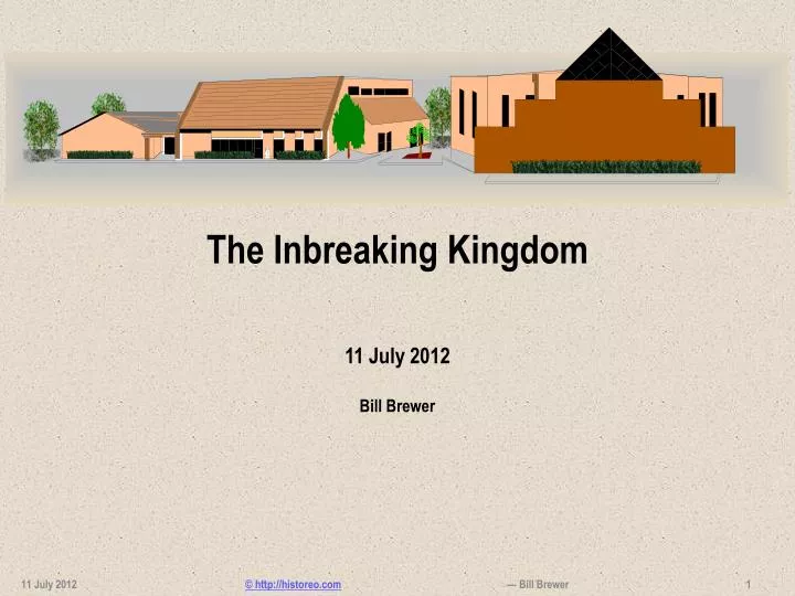 the inbreaking kingdom