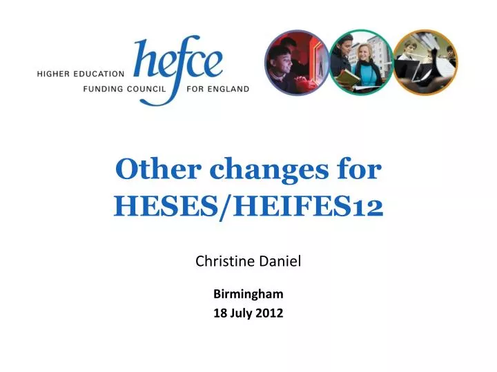 other changes for heses heifes12