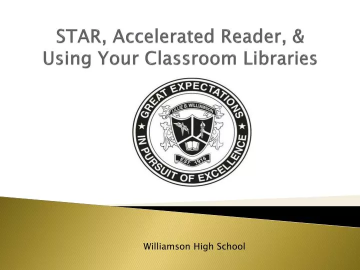 star accelerated reader using your classroom libraries