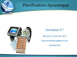 planification dynamique