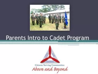 parents intro to cadet program