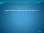 1.5 Properties of Limits - slide 1
