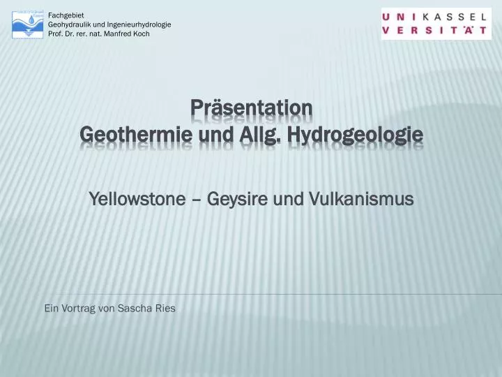yellowstone geysire und vulkanismus