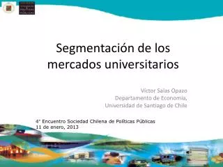 segmentaci n de los mercados universitarios
