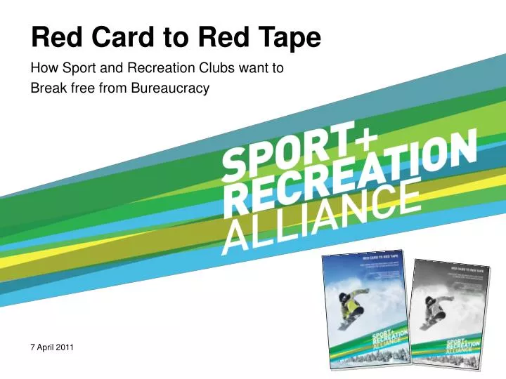 red card to red tape