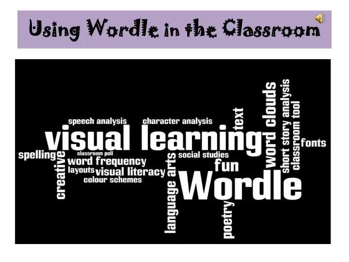 using wordle in the classroom