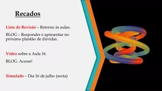 recados