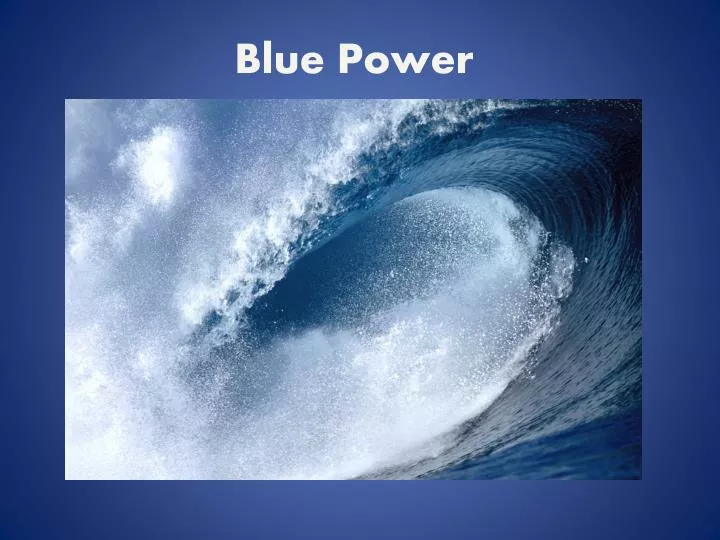 blue power