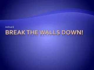joshua 6