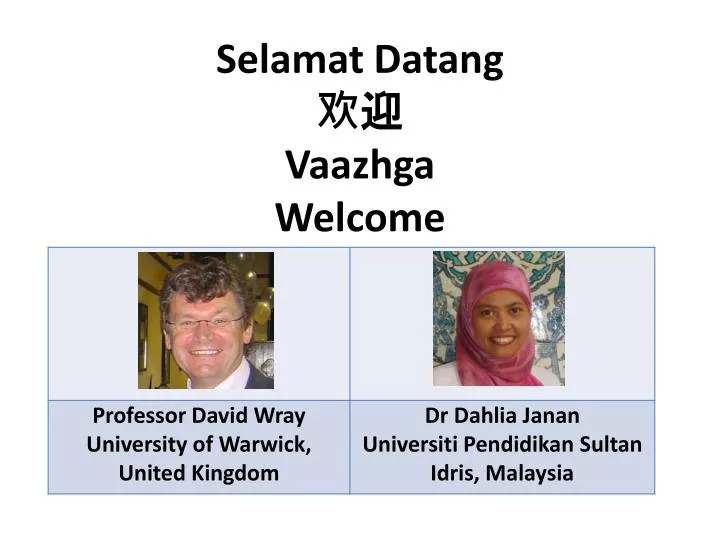 selamat datang vaazhga welcome